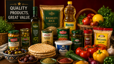 grocery items